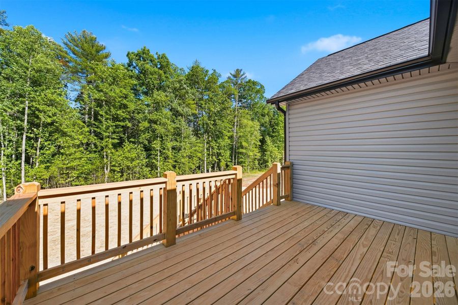 Exterior details and patio area of a home in , Morganton (Image 4).