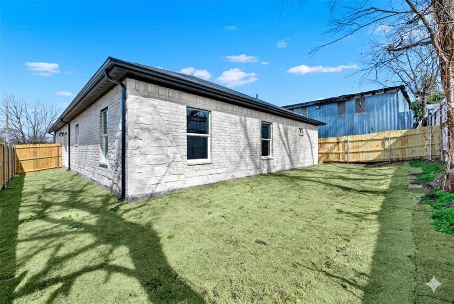 Exterior details and patio area of a home in , Greenville (Image 19). Exterior details and patio area of a home in , Greenville (Image 19).