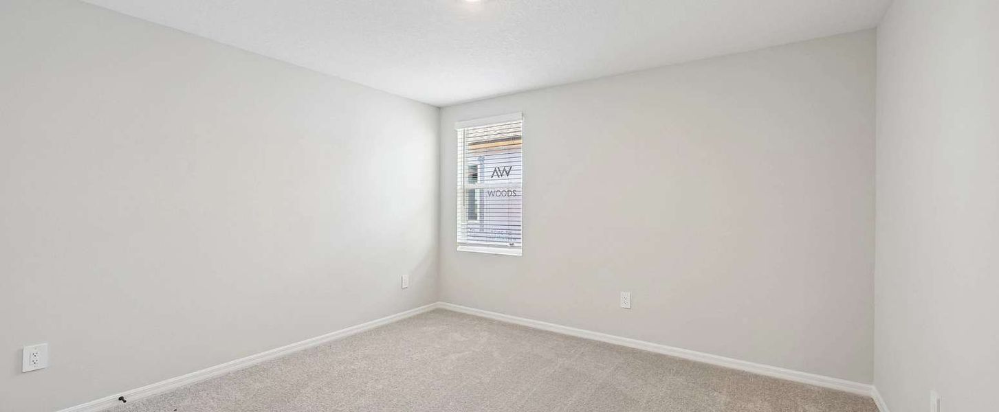 Bedroom 2 located near bedroom 3 - Representative images and renderings are for illustrative purposes Bedroom 2 located near bedroom 3 - Representative images and renderings are for illustrative purposes