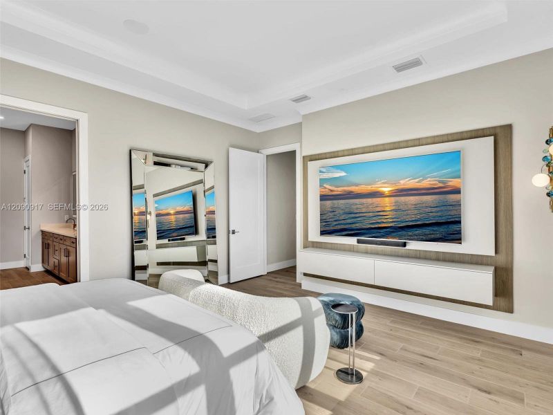 Furnished interior view inside a new home in , Davie (Image 28).
