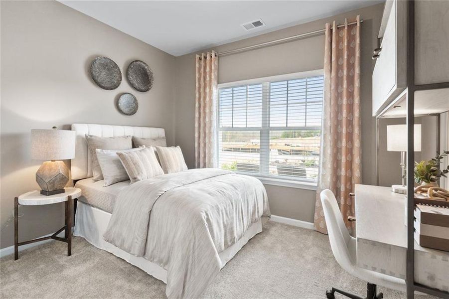 Furnished interior view inside a new home in Summerfield Place, Carrollton (Image 11).