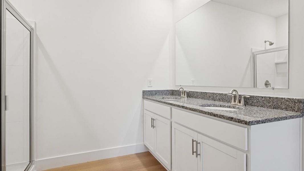 Furnished interior view inside a new home in Millstone Village, Morristown (Image 8).