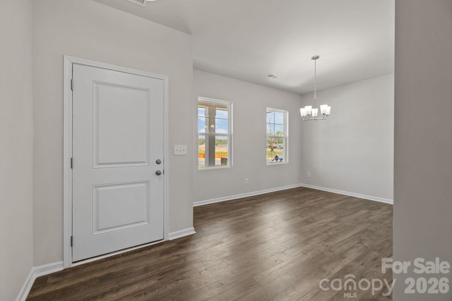 Spacious, unfurnished interior of a new home in McFarland Estates, York (Image 30).
