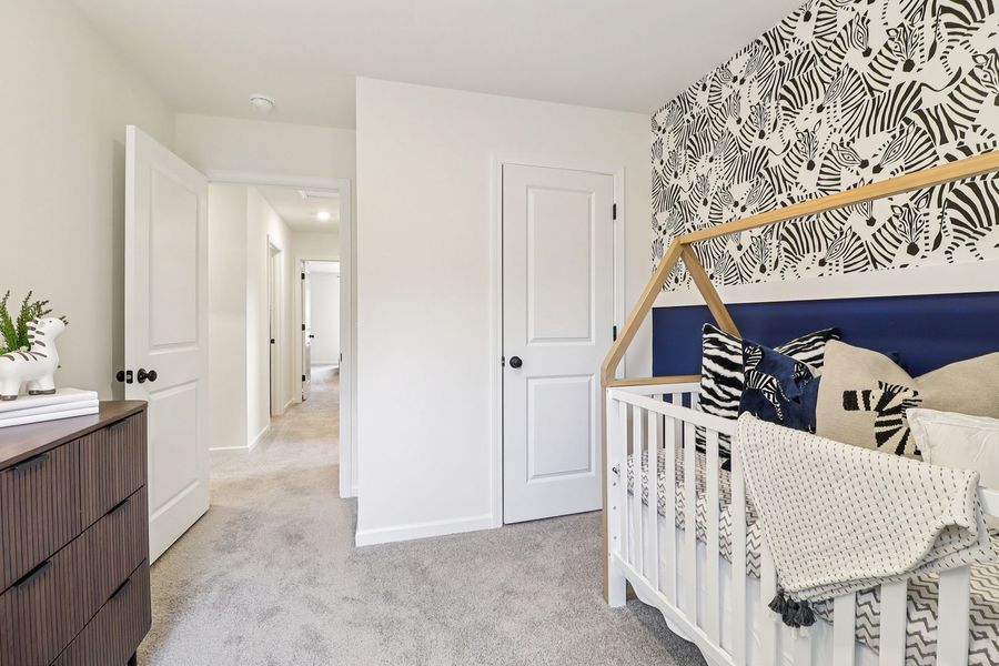 Furnished interior view inside a new home in Victorywoods Village Townhomes, Columbia (Image 15). Furnished interior view inside a new home in Victorywoods Village Townhomes, Columbia (Image 15).