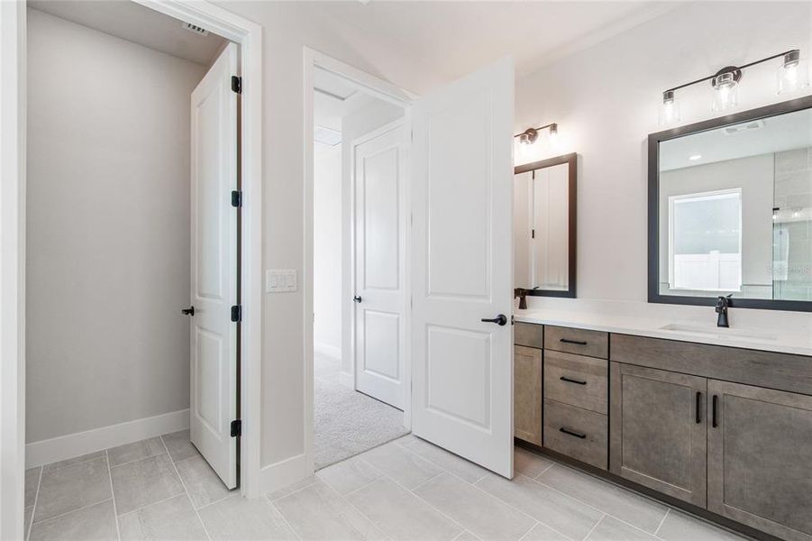 Furnished interior view inside a new home in Persimmon Park - Garden Series, Wesley Chapel (Image 15).