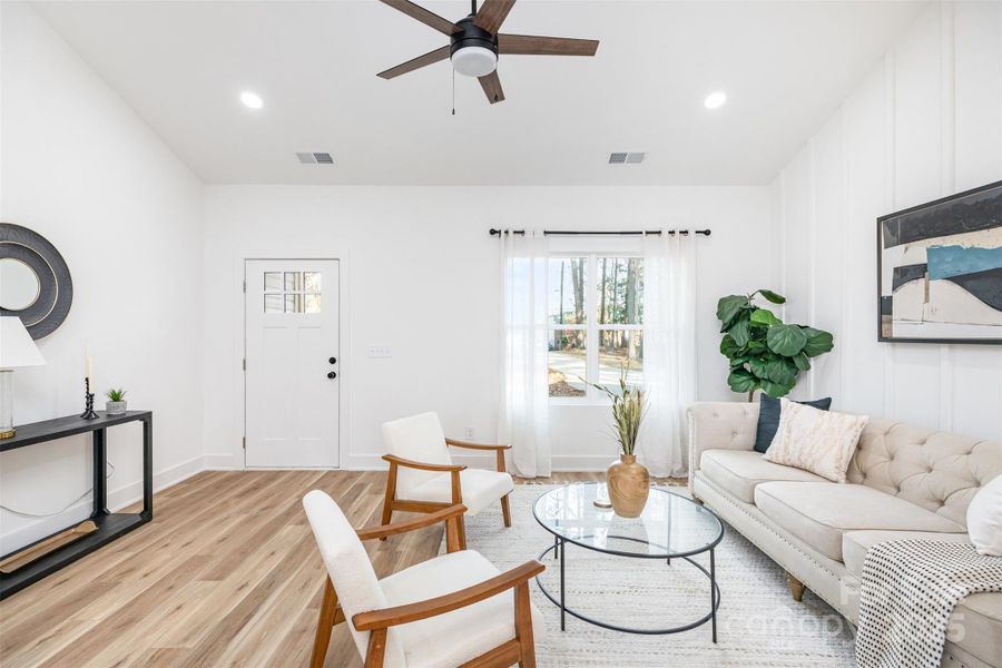Furnished interior view inside a new home in , Monroe (Image 7). Furnished interior view inside a new home in , Monroe (Image 7).