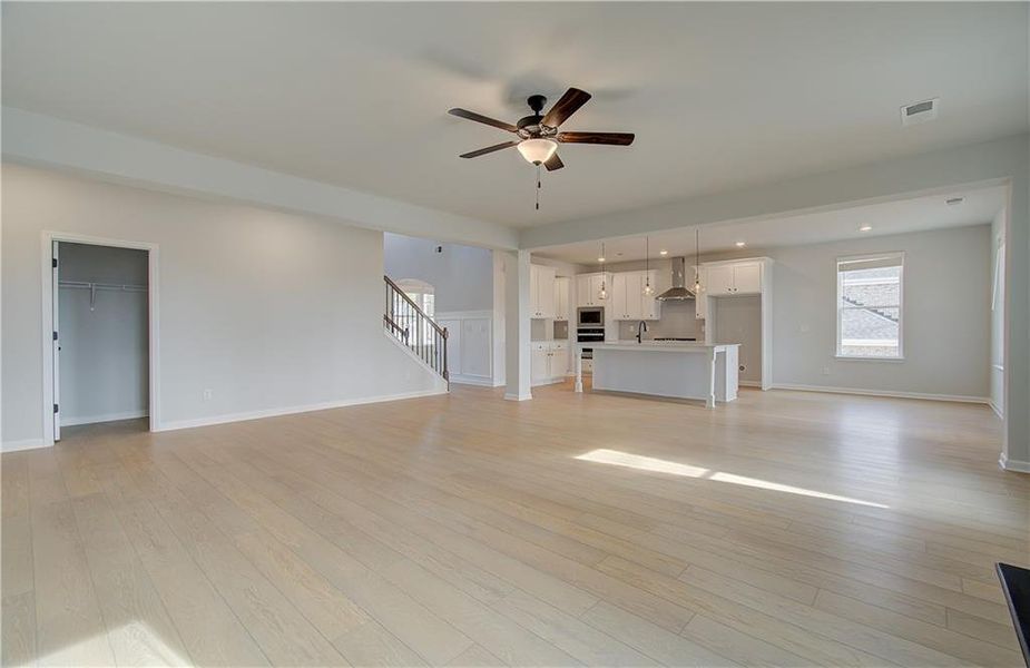 Spacious, unfurnished interior of a new home in Trinity Park, McDonough (Image 21).