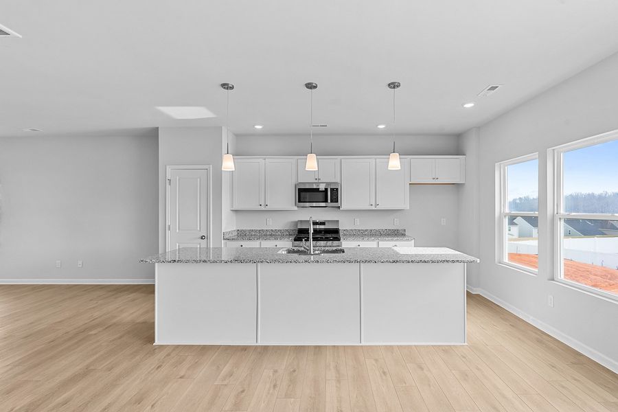 Furnished interior view inside a new home in Hanes Lake, Winston-Salem (Image 7). Furnished interior view inside a new home in Hanes Lake, Winston-Salem (Image 7).