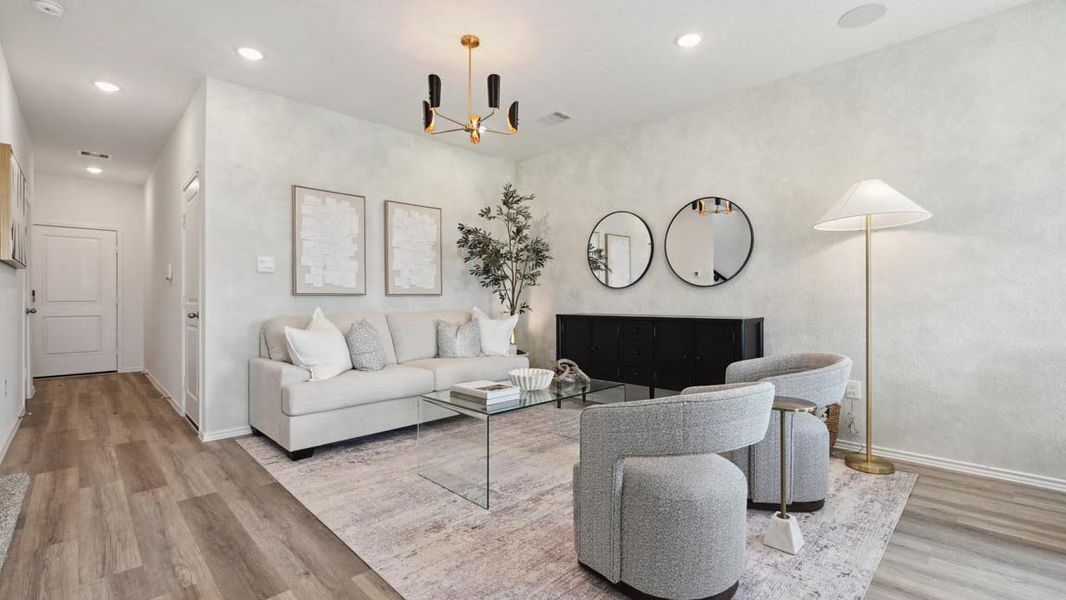 Representative furnished interior of a home built from the Dillon by D.R. Horton in The Villas at Legacy Park, Houston (Image 5). Representative furnished interior of a home built from the Dillon by D.R. Horton in The Villas at Legacy Park, Houston (Image 5).