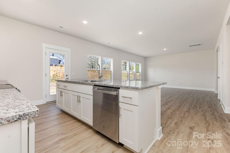Furnished interior view inside a new home in , Mooresville (Image 8).