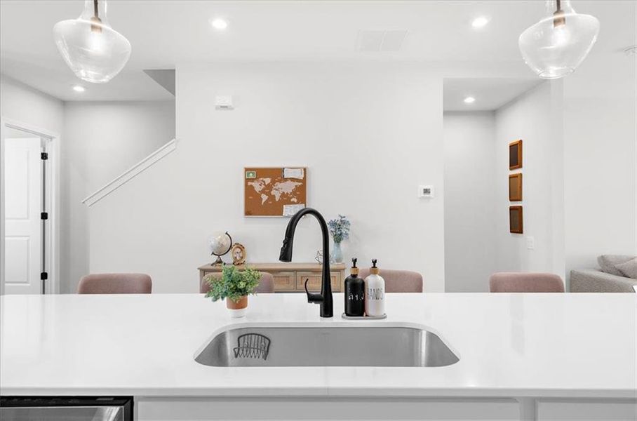 Close-up of interior finishes inside a home in , Acworth (Image 23).
