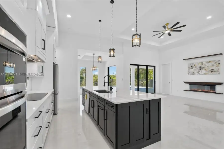 Furnished interior view inside a new home in , Cape Coral (Image 12). Furnished interior view inside a new home in , Cape Coral (Image 12).