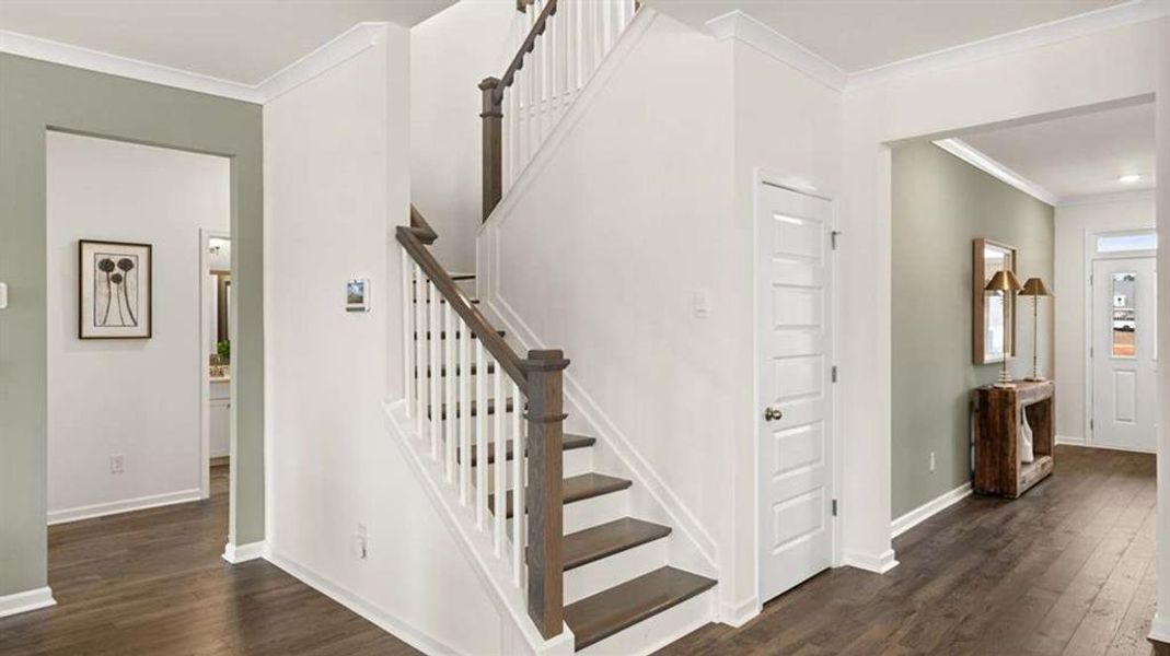 Spacious, unfurnished interior of a new home in Heritage Pointe, Senoia (Image 19). Spacious, unfurnished interior of a new home in Heritage Pointe, Senoia (Image 19).