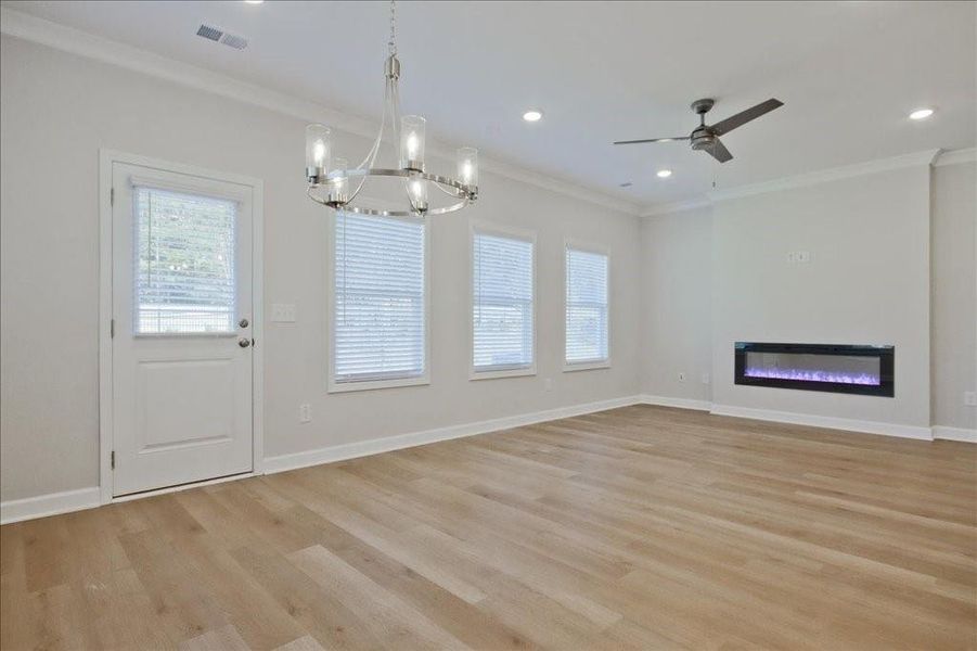 Spacious, unfurnished interior of a new home in River Walk Place, Lawrenceville (Image 16). Spacious, unfurnished interior of a new home in River Walk Place, Lawrenceville (Image 16).