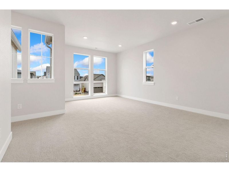 Spacious, unfurnished interior of a new home in RainDance, Windsor (Image 16).