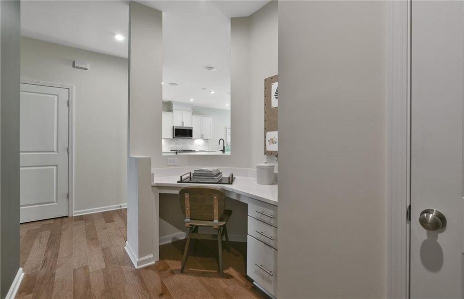 Furnished interior view inside a new home in Oakwood, Cumming (Image 18).