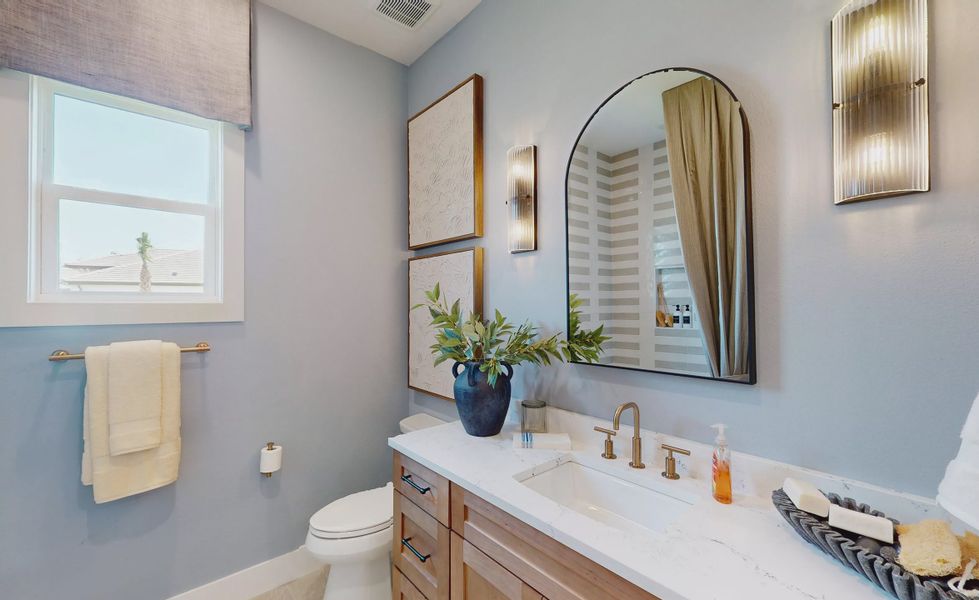 Furnished interior view inside a new home in Palmera, Venice (Image 43).