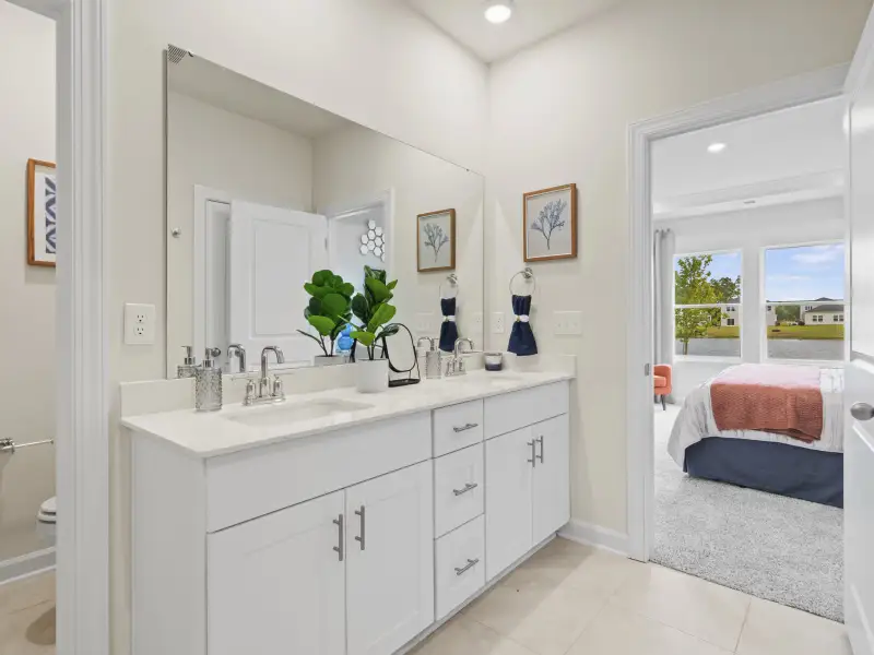 Furnished interior view inside a new home in Cypress Ridge - The Boardwalk Series, Longs (Image 7).