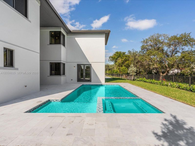 Exterior details and patio area of a home in , Miami (Image 33). Exterior details and patio area of a home in , Miami (Image 33).
