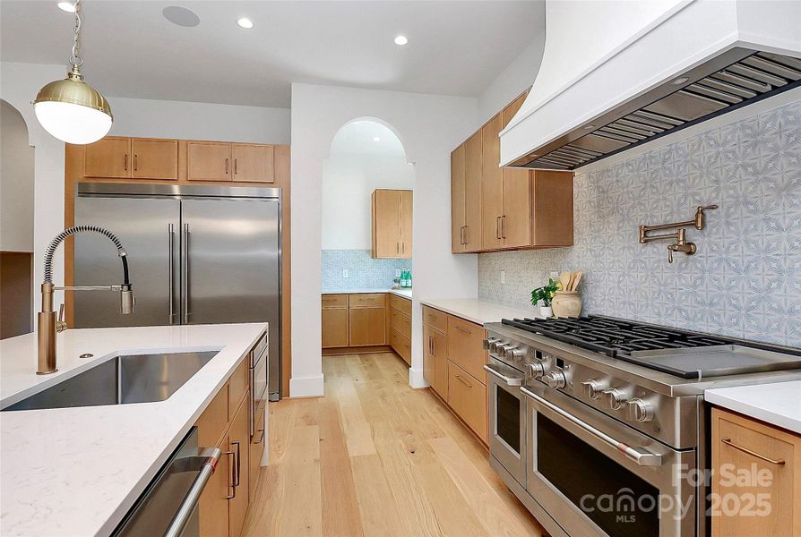 Furnished interior view inside a new home in , Charlotte (Image 37).