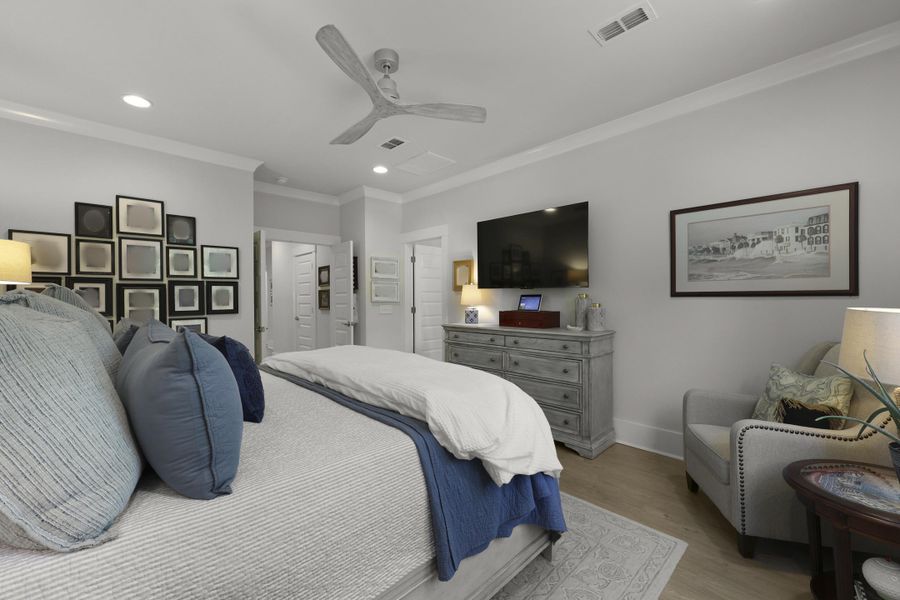 Furnished interior view inside a new home in , Mount Pleasant (Image 26).