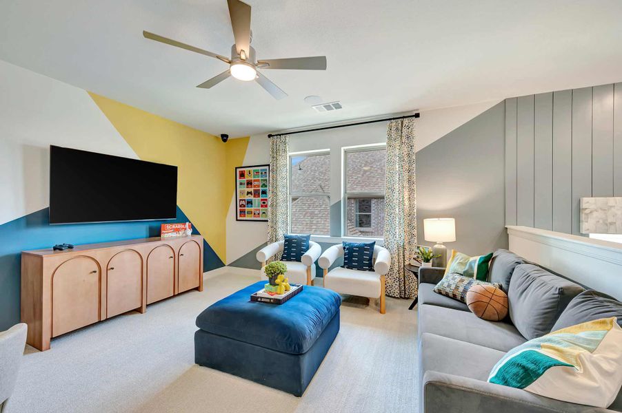 The Lavender - TV Room