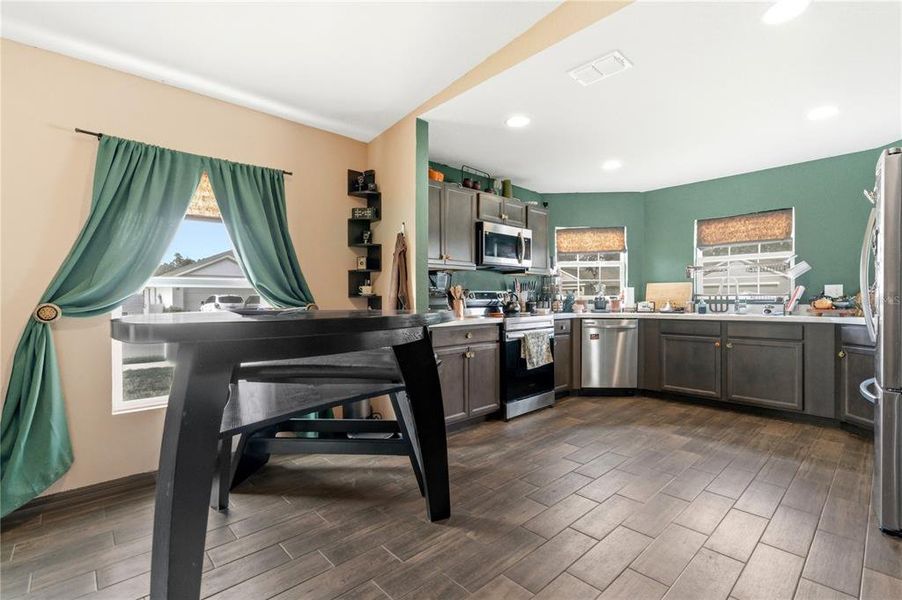 Furnished interior view inside a new home in Thompson Preserve, Bartow (Image 13). Furnished interior view inside a new home in Thompson Preserve, Bartow (Image 13).
