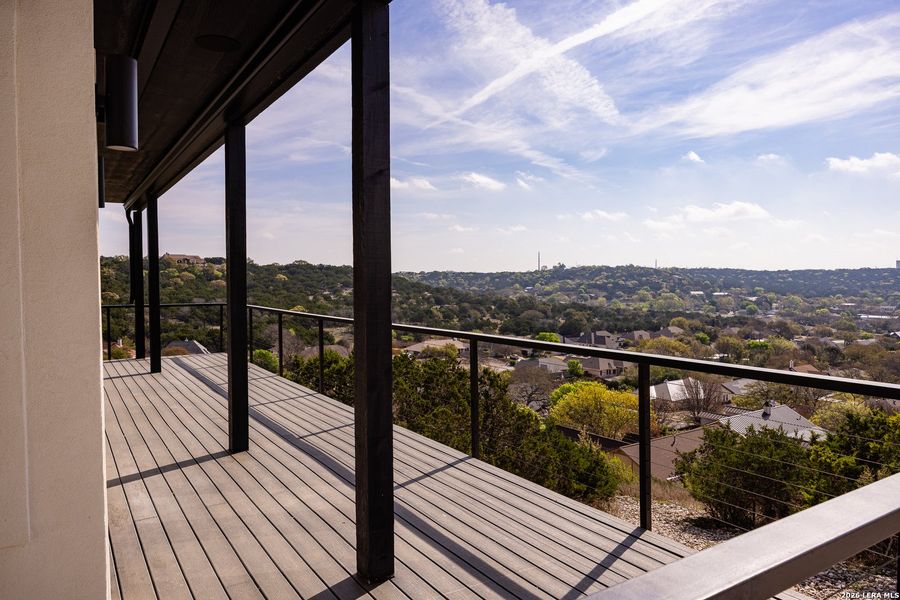 Exterior details and patio area of a home in , Kerrville (Image 45).