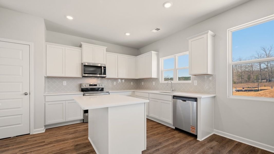 Furnished interior view inside a new home in Cedar Ridge - Locust Grove Station, Locust Grove (Image 6).