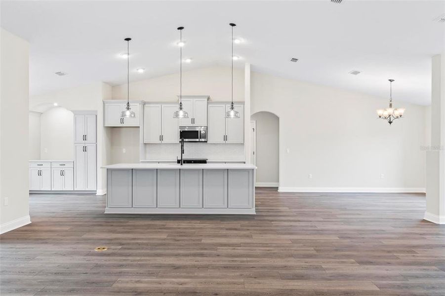 Furnished interior view inside a new home in , Palm Coast (Image 14).