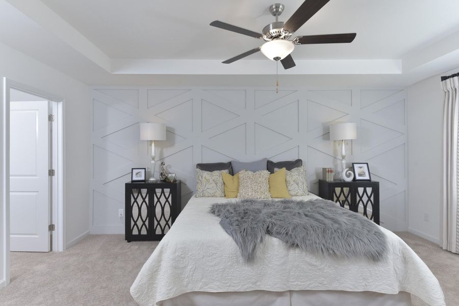 Furnished interior view inside a new home in Central Creek, Goose Creek (Image 18).