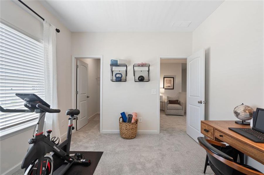 Furnished interior view inside a new home in Hawks View, Ringgold (Image 30).