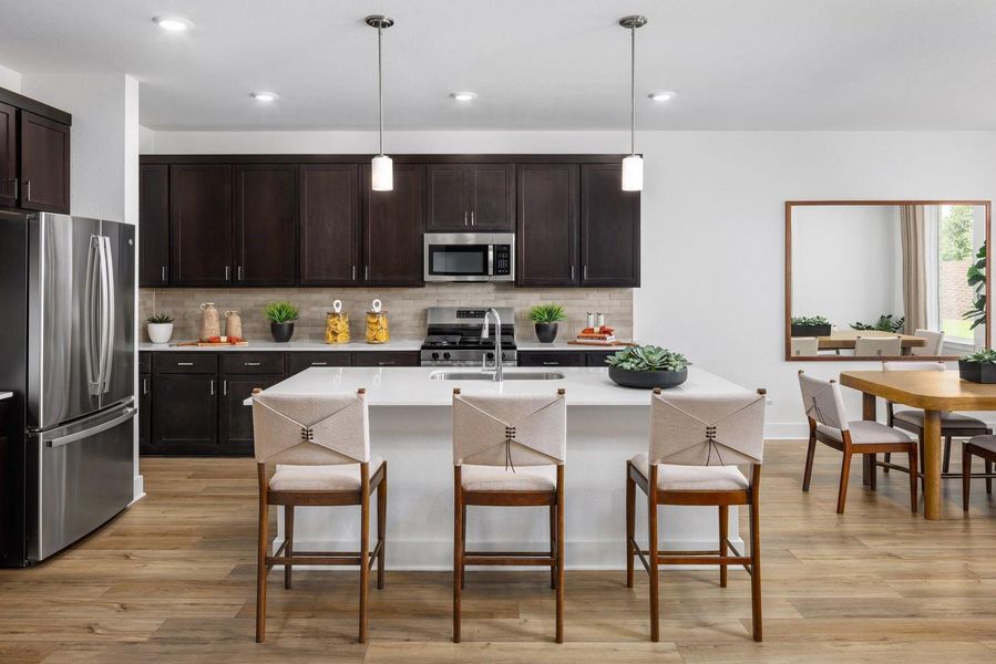 Raburn Reserve - Hoyt Kitchen - Updated Model Photography