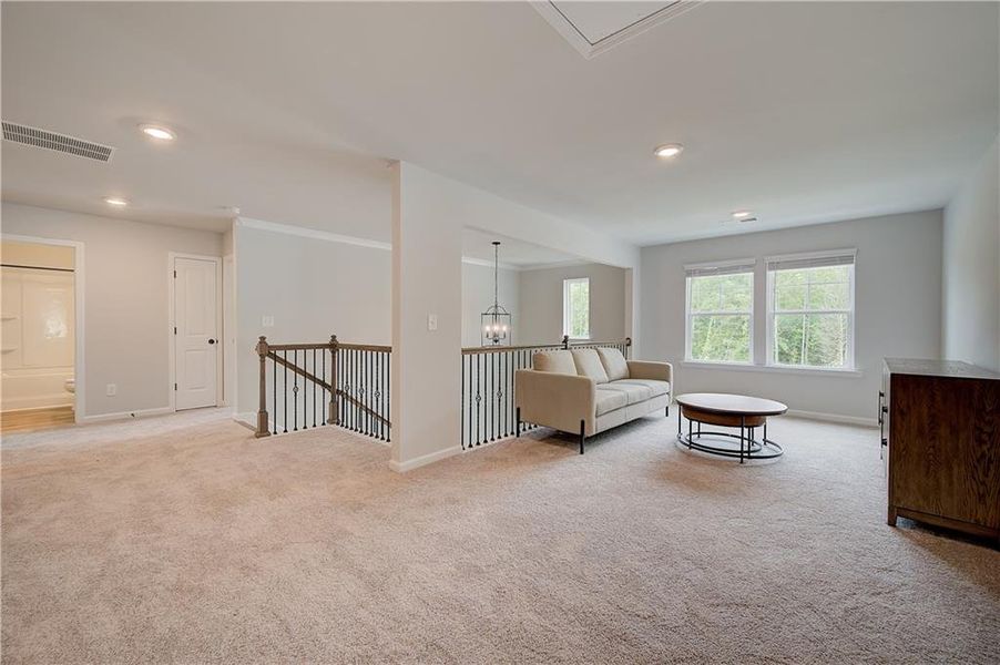 Furnished interior view inside a new home in Northcroft, Loganville (Image 28).