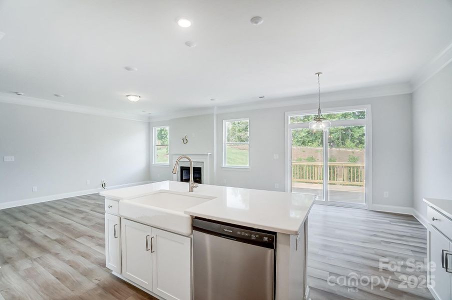 Furnished interior view inside a new home in The Meadows at Laurelbrook, Sherrills Ford (Image 4).
