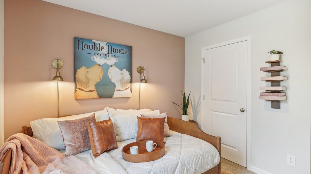 Furnished interior view inside a new home in Saddle Trace, Lewisburg (Image 24).