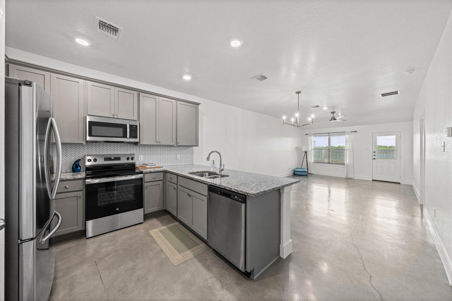 Furnished interior view inside a new home in , Troy (Image 14).
