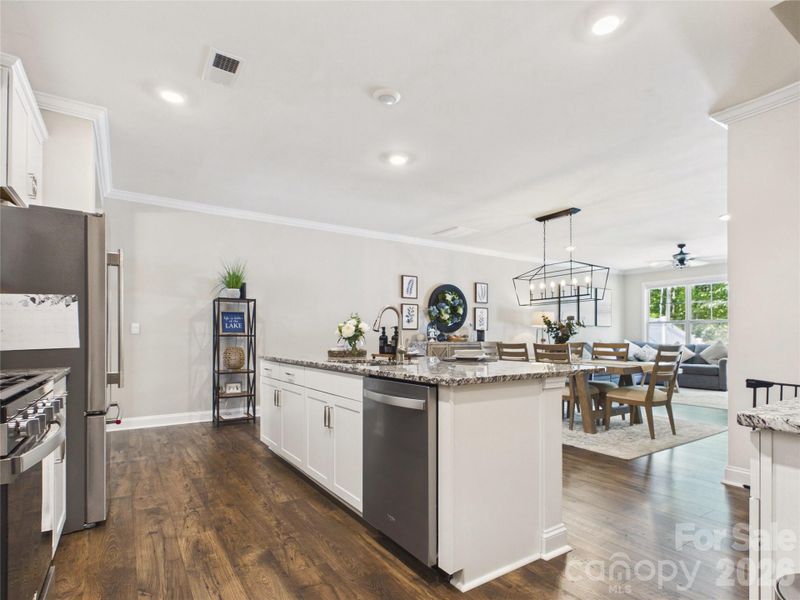 Spacious kitchen
