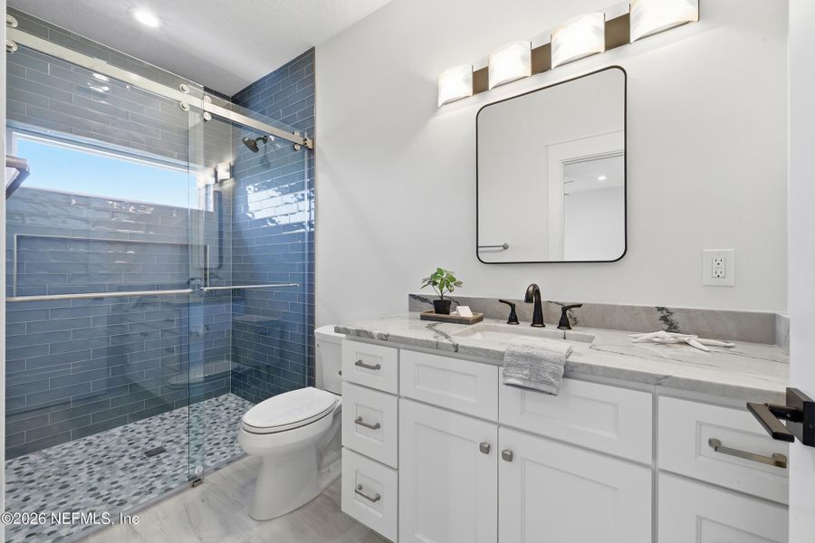 Furnished interior view inside a new home in , St. Augustine (Image 7).