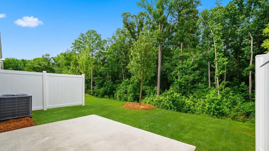 Exterior details and patio area of a home in Independence Villas and Townhomes, Loganville (Image 3).