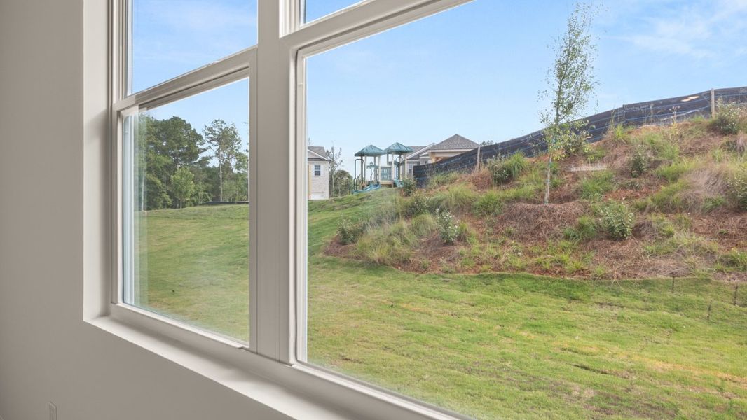 Representative exterior details of a home built from the ELSTON by D.R. Horton in Pointe Park, Union City (Image 3).