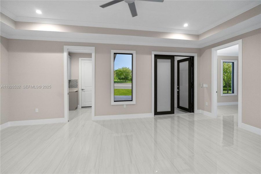 Spacious, unfurnished interior of a new home in , Naples (Image 24). Spacious, unfurnished interior of a new home in , Naples (Image 24).