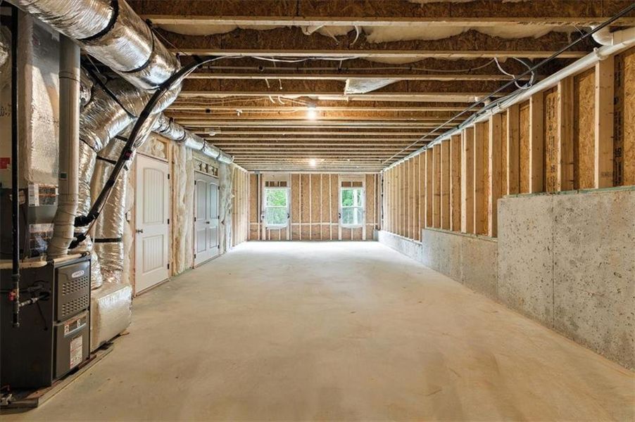 In-progress construction of a new home in Stratford at NatureWalk, Dallas, GA (Image 40). In-progress construction of a new home in Stratford at NatureWalk, Dallas, GA (Image 40).