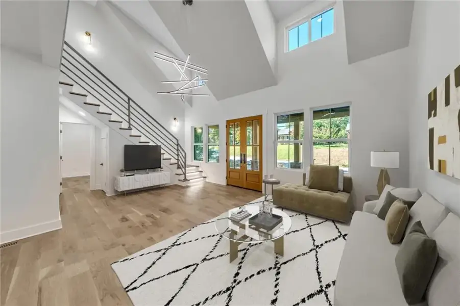 Furnished interior view inside a new home in , College Park (Image 5).