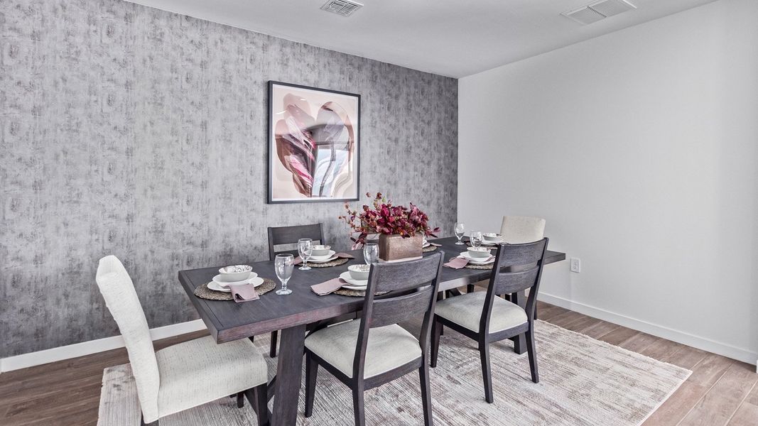 Representative furnished interior of a home built from the Citrine - Plan 5042 by D.R. Horton in Tortolita Trails, Marana (Image 11).