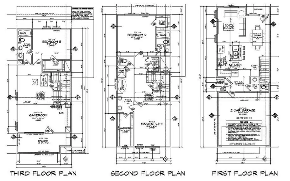 The floor plan shows oversized bedrooms and multi-purpose room (gameroom, home office, gym, or a second living area).