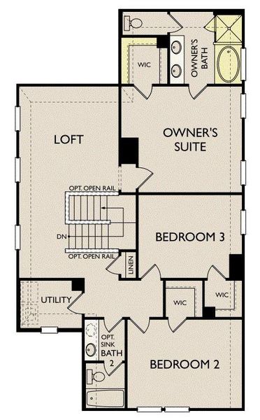 2D floor plan layout of this home in , San Marcos, TX (Image 3). 2D floor plan layout of this home in , San Marcos, TX (Image 3).