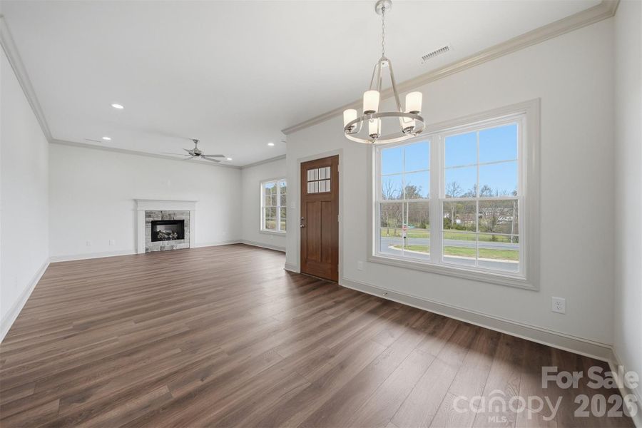 Spacious, unfurnished interior of a new home in , Hickory (Image 14). Spacious, unfurnished interior of a new home in , Hickory (Image 14).