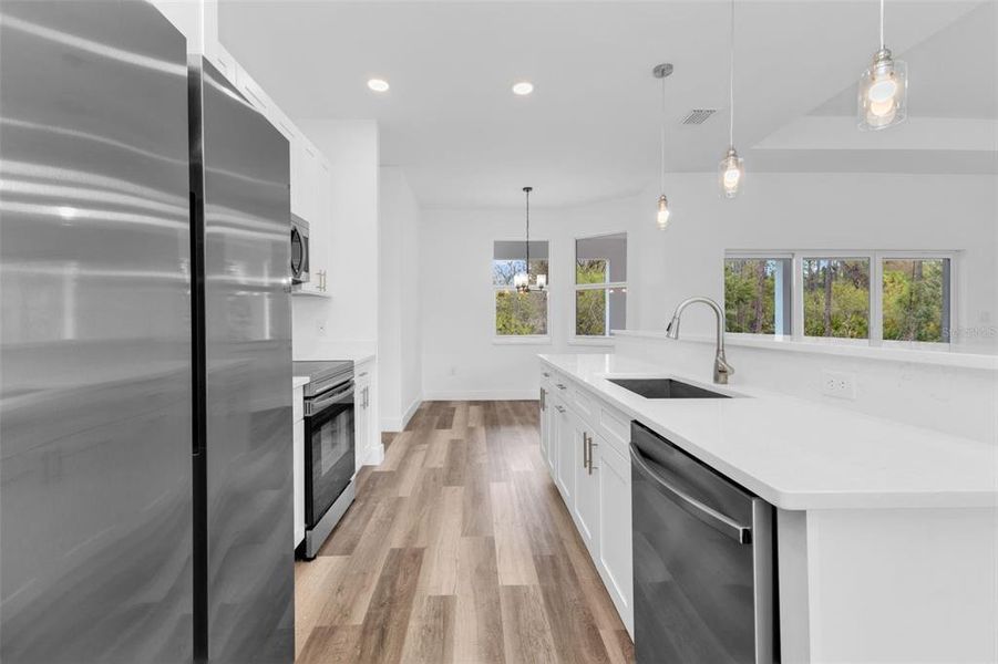 Furnished interior view inside a new home in , Punta Gorda (Image 18).