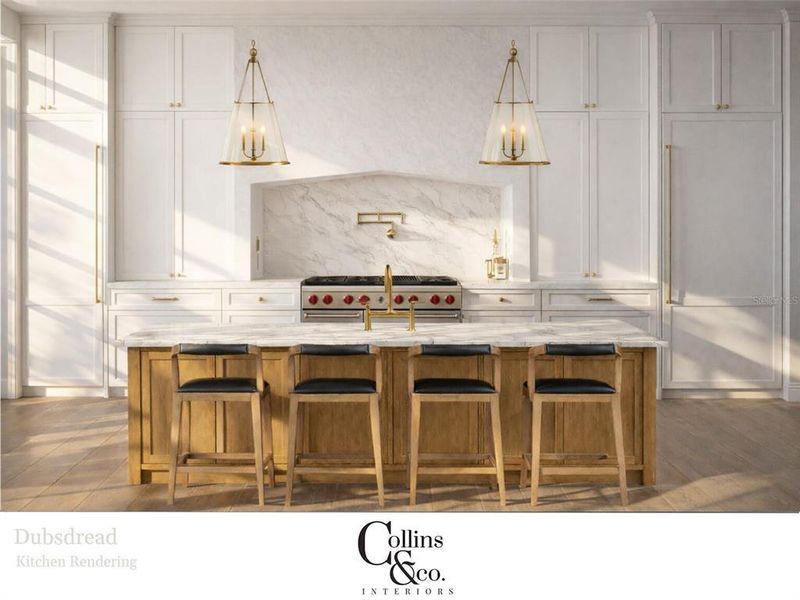 Furnished interior view inside a new home in , Orlando (Image 6).